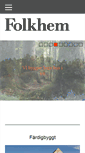 Mobile Screenshot of folkhem.se